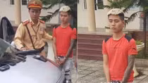 Chở gậy bóng chày và ma tuý trên ô tô
