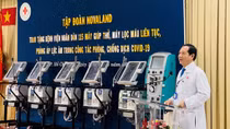 Novaland trao tặng trang thiết bị Y tế tại Bệnh viện Nhân dân 115