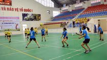Bế mạc giải bóng chuyền nữ Công an tỉnh Quảng Bình năm 2019