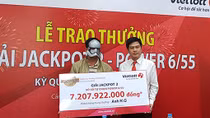 Lão nông ở Sóc Trăng trúng Vietlott trên 7 tỷ đồng