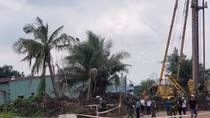 Kiểm tra thông tin 2 cháu bé bị điện giật ở công trình xây dựng