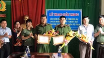 Trưởng Công an phường tận tụy với công việc