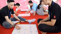 Nhiều trò chơi dân gian được tái hiện tại Ngày hội thể thao trí tuệ 2019