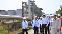 Lãnh đạo PVN kiểm tra tình hình Nhà máy nhiên liệu sinh học Bình Phước