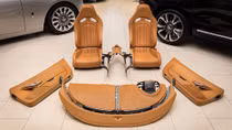 Mức giá “khủng” cho bộ nội thất Bugatti Veyron 10 năm tuổi