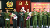 Trao thưởng chuyên án ma túy “khủng” ở Nghệ An