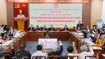 Thông qua danh sách 205 đại biểu ở Trung ương ứng cử đại biểu Quốc hội