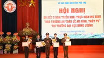 Sơ kết 5 năm triển khai thực hiện mô hình Nhà trường an toàn về an ninh, trật tự