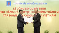 Trao Quyết định Chủ tịch Hội đồng thành viên Tập đoàn Dầu khí