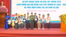 Trao hỗ trợ cho các học sinh có hoàn cảnh khó khăn trên địa bàn TP Sơn La