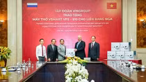 Vingroup trao tặng 1.000 máy thở cho Nga, Ucraina và Singapore