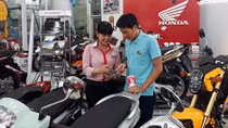 Mua xe máy trả góp lãi suất 0%
