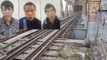 Con nghiện ngông nghênh “tiêm chích” ma túy trên cầu Long Biên