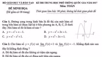 Sẽ công bố đề thi minh họa trước ngày 15-5