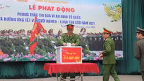 Công an Nghệ An phát động quyên góp ủng hộ 'Tết vì người nghèo'
