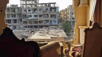 Bom đạn “bó tay” với một thư viện bí mật dưới lòng đất Syria
