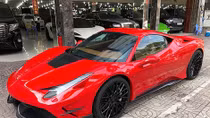 Siêu xe Ferrari 458 Italia độ độc nhất Việt Nam “chuyển hộ khẩu” ra thủ đô?