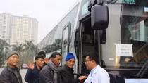 Hà Nội: 22 chuyến xe miễn phí đưa người bệnh về quê đón Tết