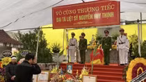 Công an tỉnh Quảng Bình chia buồn với gia đình 3 CBCS hy sinh tại xã Đồng Tâm