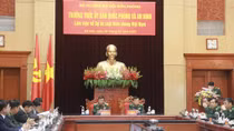 Thường trực Ủy ban QP&AN làm việc về Dự án Luật Biên phòng Việt Nam