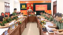 Kiểm tra thực hiện Nghị quyết TƯ 4 khóa XII tại Cảnh sát PCCC tỉnh Thanh Hóa