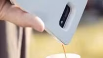 Điện thoại kèm máy pha cà phê