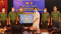 Cục Công nghiệp An ninh ủng hộ các y, bác sĩ BV Dã chiến số 2 Bắc Giang