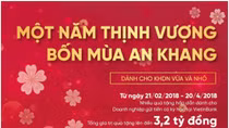 “Một năm thịnh vượng, Bốn mùa an khang” cùng VietinBank 