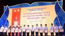 Tuyên dương học sinh giỏi Thủ đô tiêu biểu năm học 2019-2020