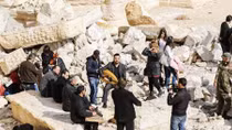 Biểu diễn âm nhạc tại thành cổ Palmyra vừa giải phóng