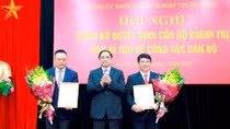 Công bố quyết định về công tác cán bộ của Đảng bộ Khối Doanh nghiệp TƯ