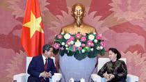 Chủ tịch Quốc hội tiếp Chủ tịch Nhóm nghị sĩ hữu nghị Hàn – Việt