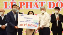 MB Group ủng hộ Quỹ mua Vaccine 30 tỷ đồng