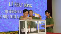 Công an Thanh Hóa phát động quyên góp ủng hộ đồng bào gặp thiên tai, lũ lụt