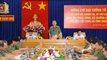 Bộ trưởng Tô Lâm làm việc với Công an tỉnh Quảng Ninh