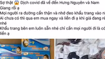 Tung tin “COVID-19 đã về đến Nghệ An” để câu like bán hàng