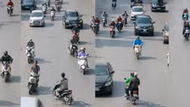 "Dở khóc dở cười" với bộ ảnh “Bộ tứ siêu đẳng” về giao thông Hà Nội