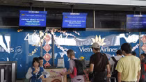 Khuyến khích khách không hành lý ký gửi tự làm thủ tục check-in