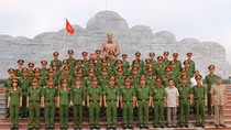 Trường Trung cấp Cảnh sát vũ trang báo công tại Khu Di tích lịch sử Nhã Nam