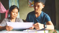 Nghị lực của người mẹ nuôi 3 con ăn học thành tài