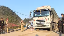 Sơn La ra quân xử lý xe chở hàng quá khổ, quá tải trọng