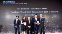 Vietcombank nhận “cú đúp” 2 giải thưởng của The Asian Banker