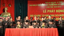 Triển khai Cuộc vận động gắn với phong trào thi đua "Vì an ninh Tổ quốc"