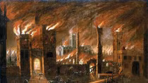 “Lửa hỏa ngục” thiêu rụi London năm 1666