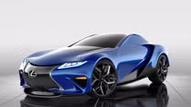 Ý tưởng thiết kế mẫu concept Lexus cực "độc" từ vỏ sò