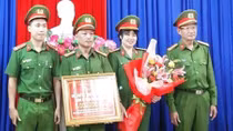 Khen thưởng các đơn vị Công an có thành tích xuất sắc