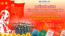 Triển lãm sách, phát động phong trào “Đọc và học tập suốt đời theo tấm gương Bác Hồ vĩ đại”