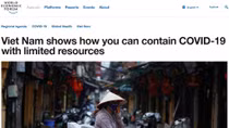 “Việt Nam là quốc gia đáng ca ngợi hàng đầu” trong cuộc chiến chống COVID-19