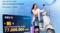 Cơ hội trúng Vespa Primavera cùng thẻ chip nội địa BIDV Smart