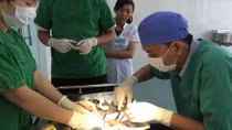 Bệnh viện nơi biên giới thành công kỹ thuật ghép da tự thân